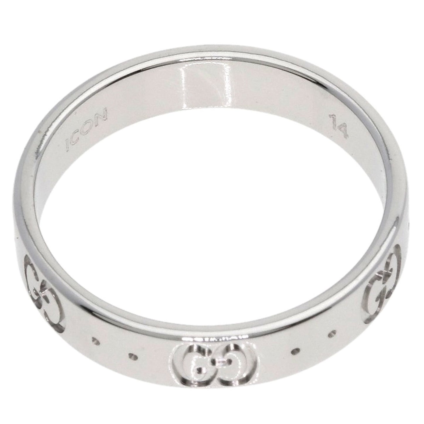 Gucci Icon #14 Ring in 18K White Gold for Women