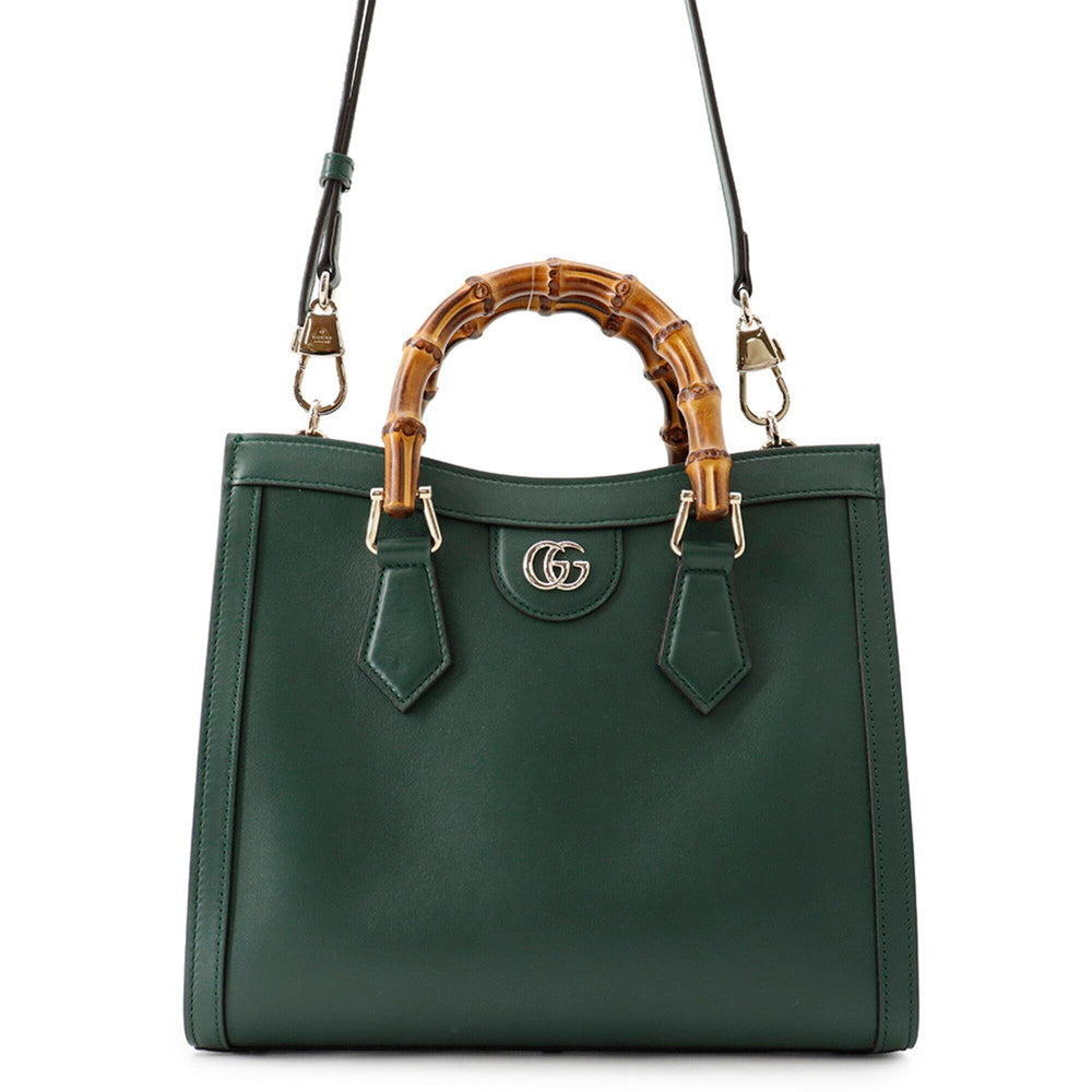 Gucci Diana Bamboo Tote Medium Handbag 853226 GUCCI 2-way — Like New