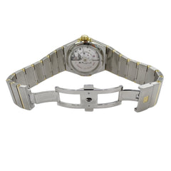 Omega Constellation 123.20.38.21.52.002 Men's Watch, Brand Name, 11P Diamonds, Co-Axial Movement, Date, Automatic Winding, Stainless Steel (SS) and Gold (YG) Combination — Good
