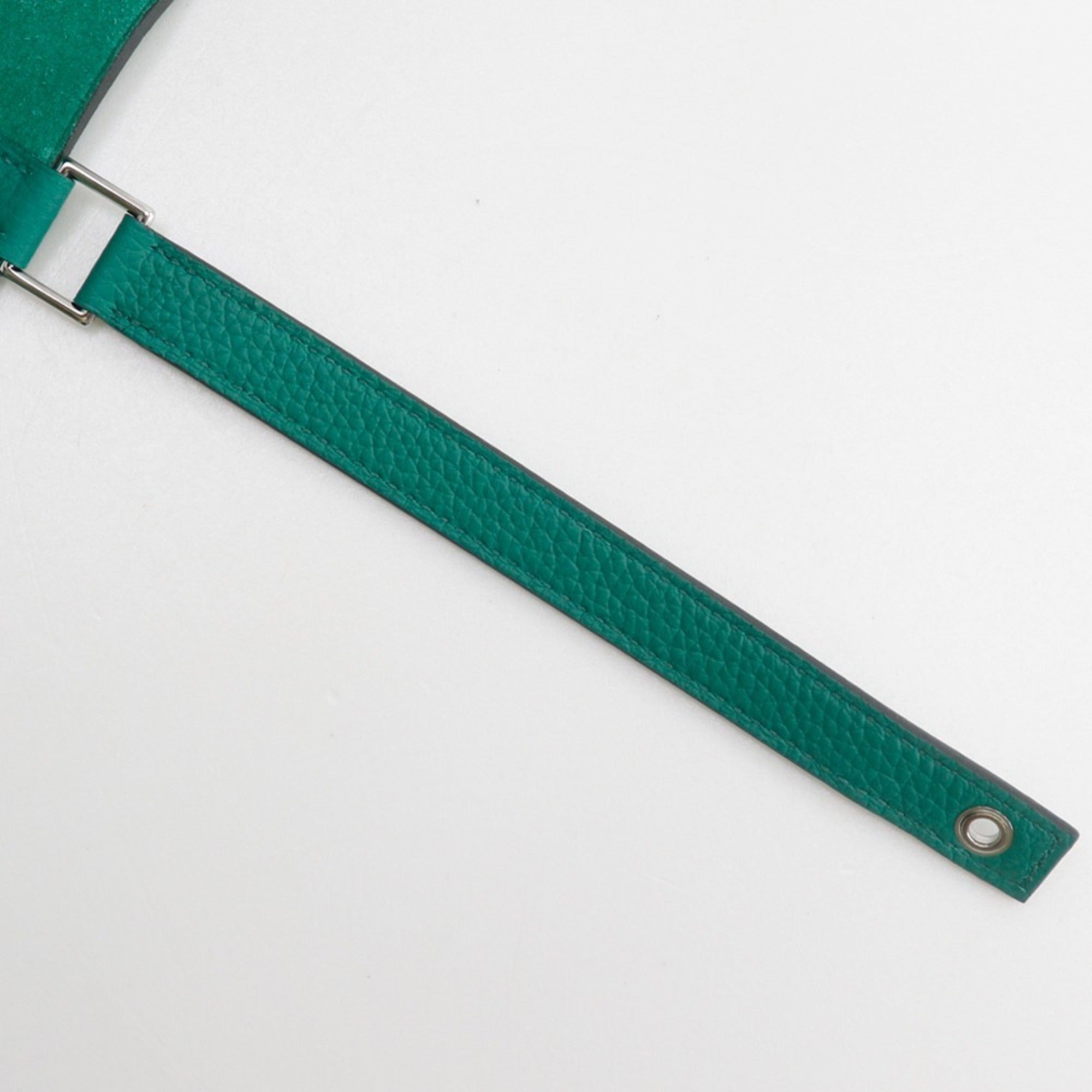 Hermes Hermès Picotin Lock 22 MM Handbag in Taurillon Maurice Vert Gate, 2022, Green, U A5 Strap Clasp, Women's — Like New