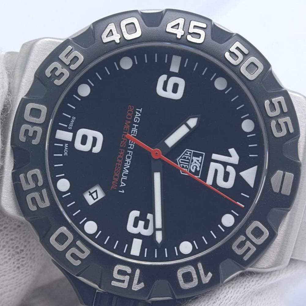 TAG Heuer Formula 1 Date WAH1110.BA0858 Men's Watch Stainless Steel 40384 — Very Good
