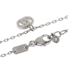 Gucci Double G Necklace 18K White Gold Women's GUCCI — Like New