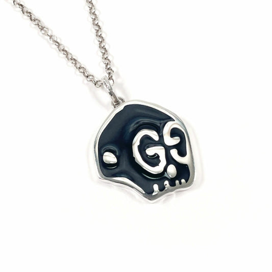 GUCCI Ghost Skull Necklace in Sterling Silver, Unisex