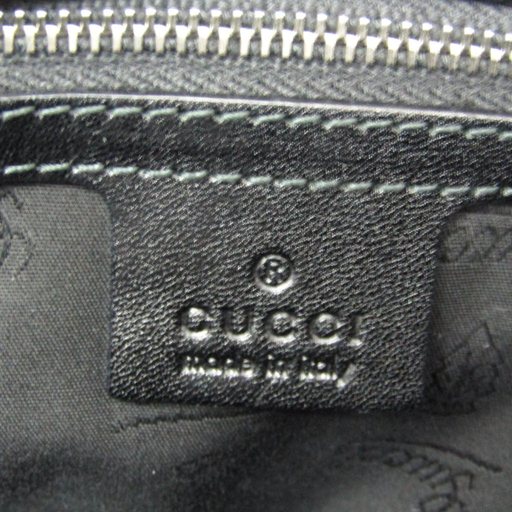 Gucci GG Twins 232957 Women's Canvas Tote Bag Beige,Black — Like New