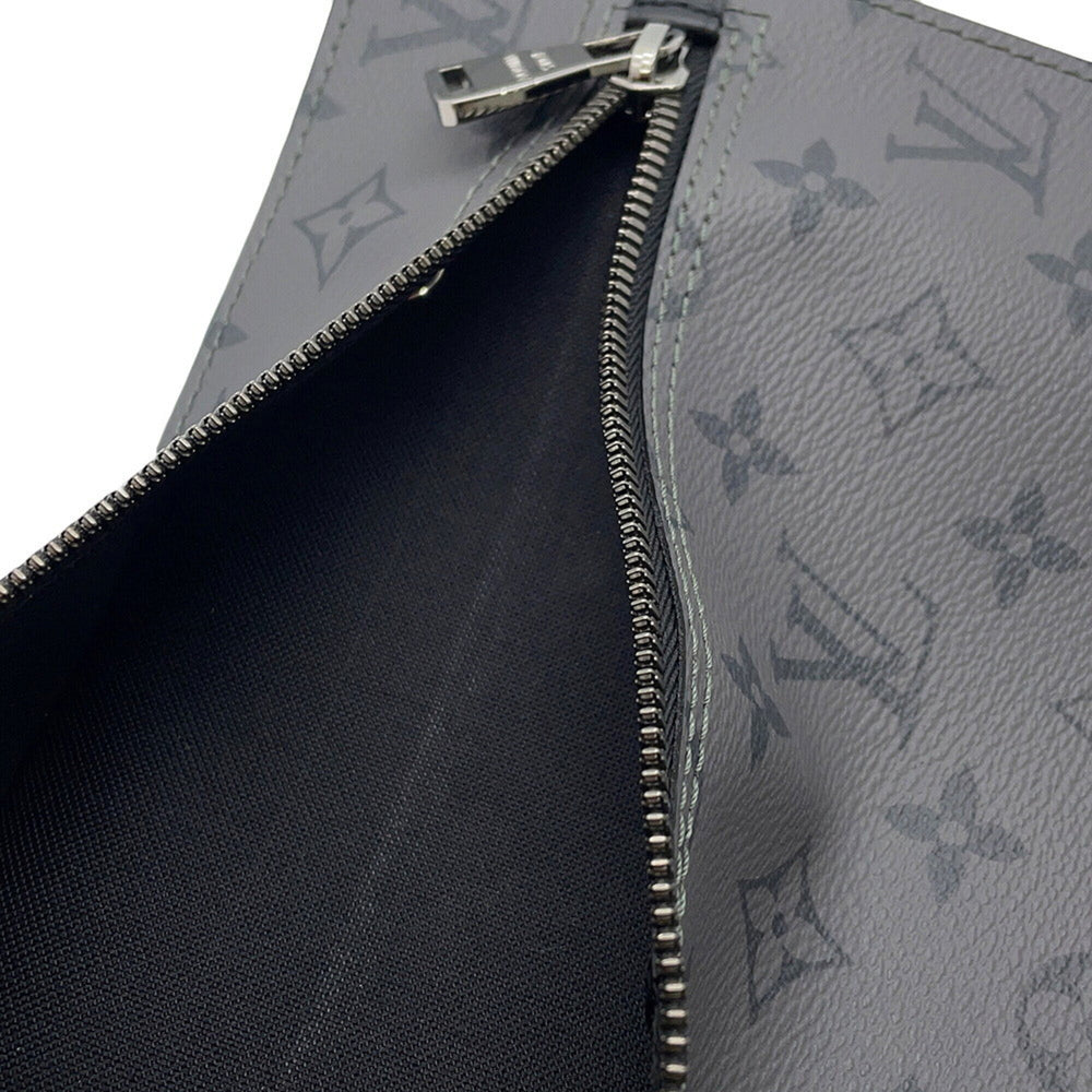 Louis Vuitton Monogram Eclipse Reverse Cabas Zip GM Tote Bag M45379 LOUIS VUITTON Black Handbag — Like New