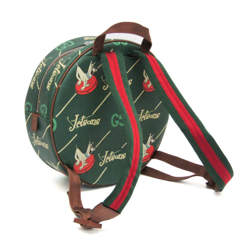 Gucci GUCCI × The Jetsons 752358 Boys,Girls PVC Backpack Green — Like New