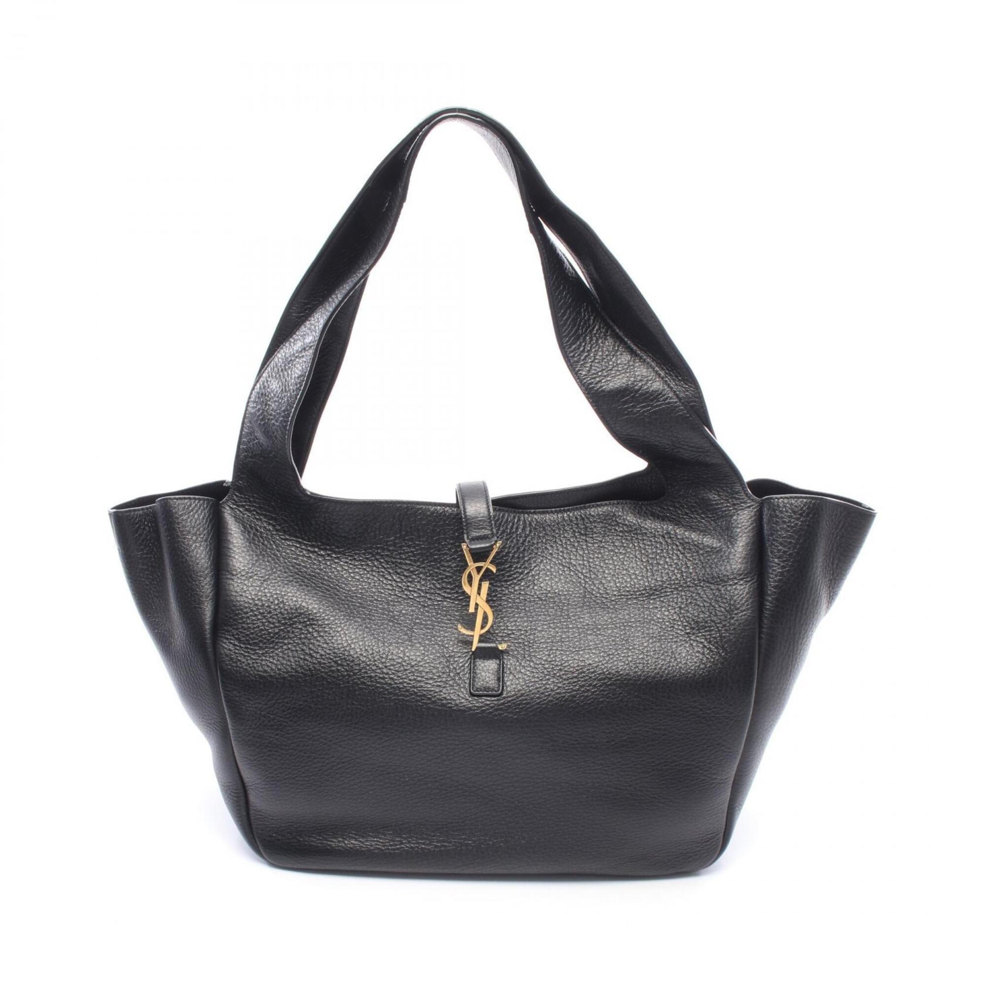 Yves Saint Laurent Saint Laurent Paris LE 5 A 7 BEA Tote Bag Handbag Leather Women's Black 763435 — New - Store Return