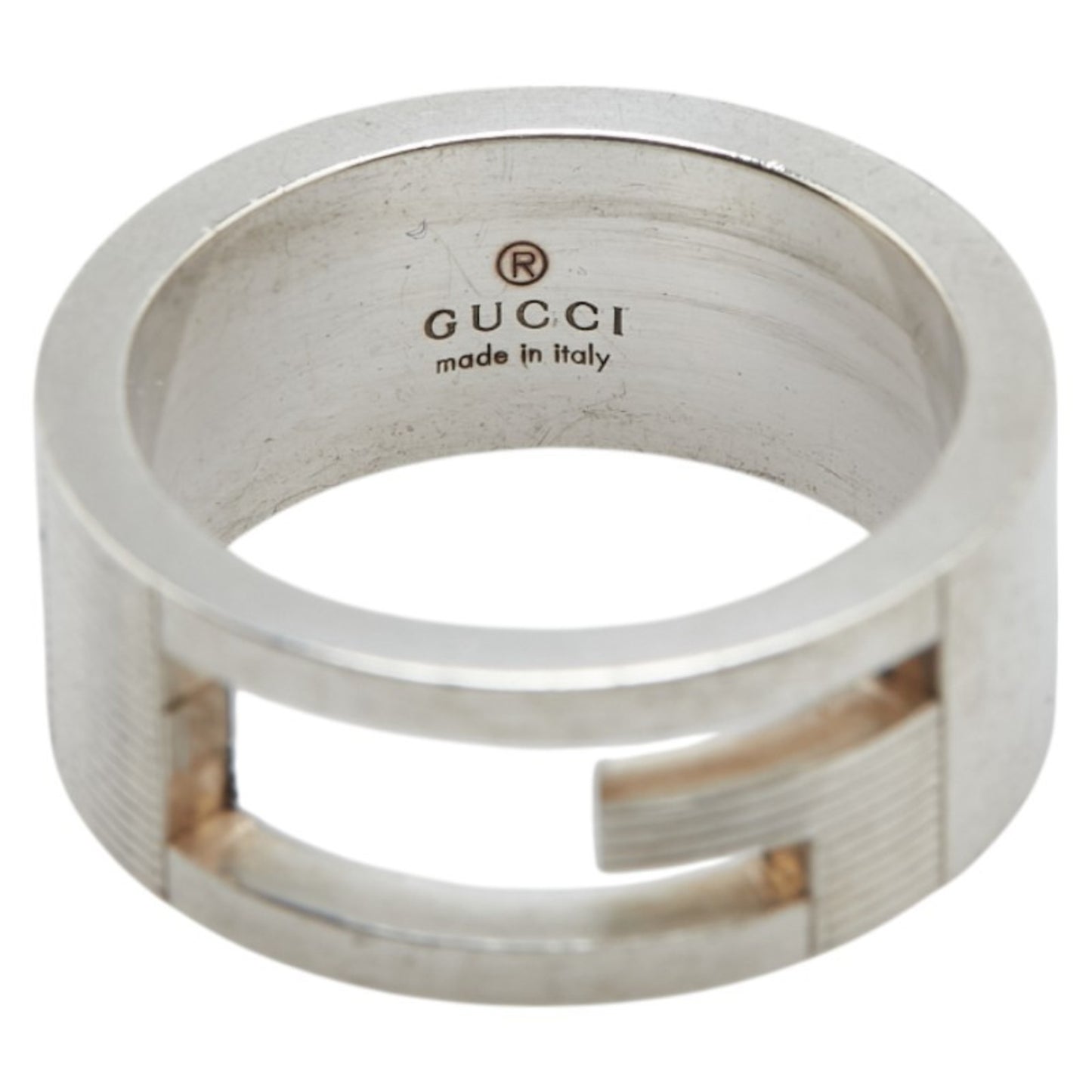 Gucci Branded G Ring #12 SV925 Silver Women's GUCCI