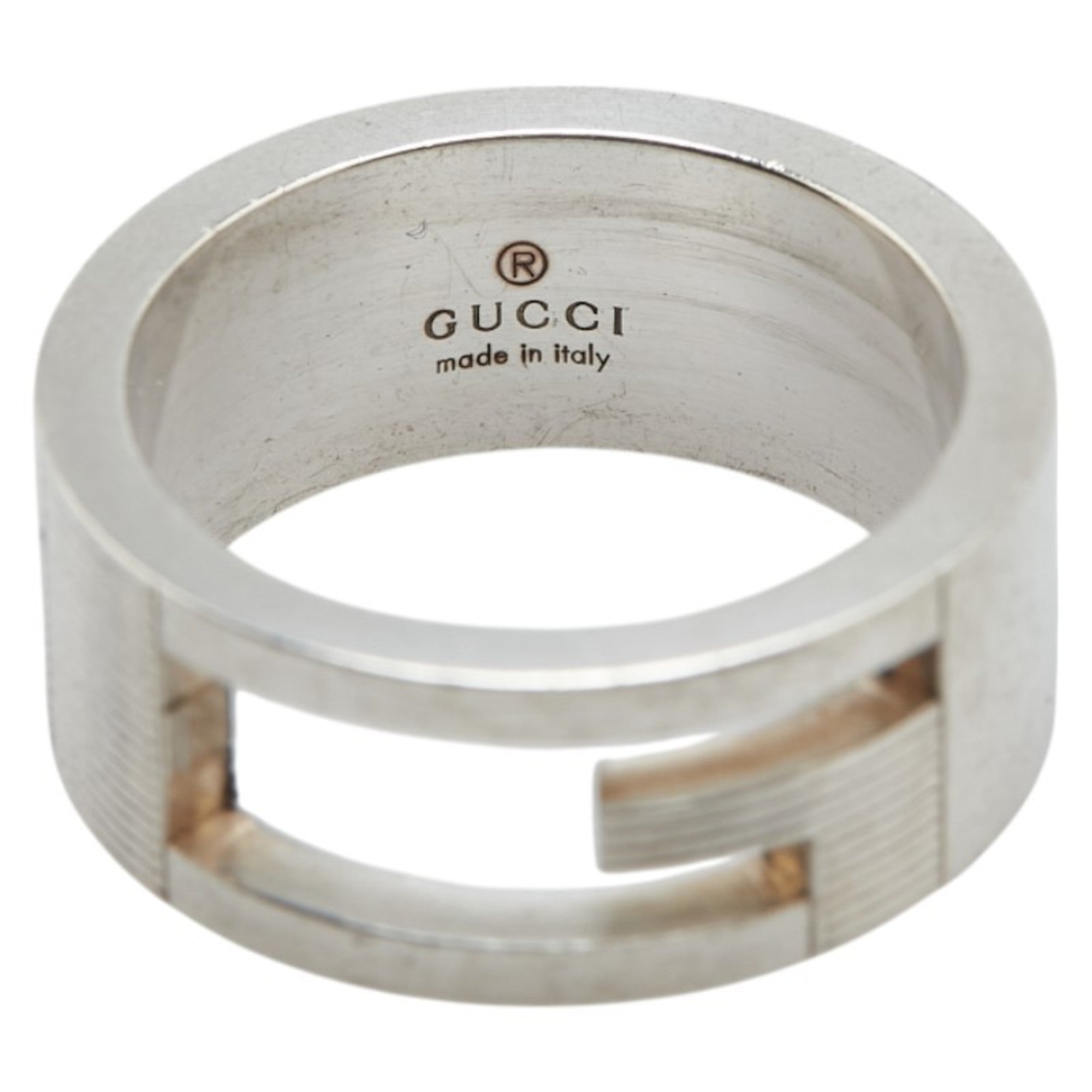 Gucci Branded G Ring #12 SV925 Silver Women's GUCCI