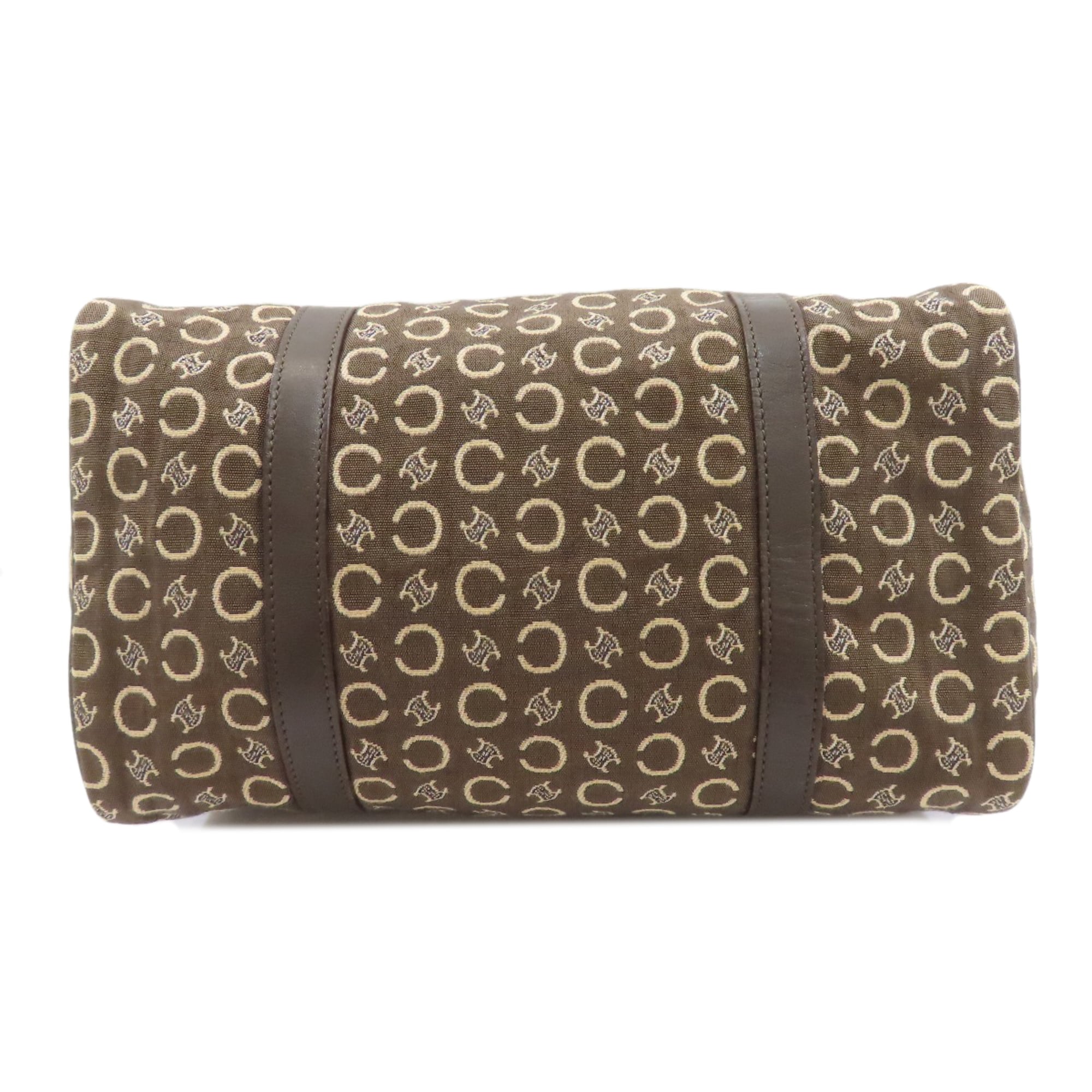 Celine Mini Boston Bag, C Macadam Canvas, Women's, CELINE