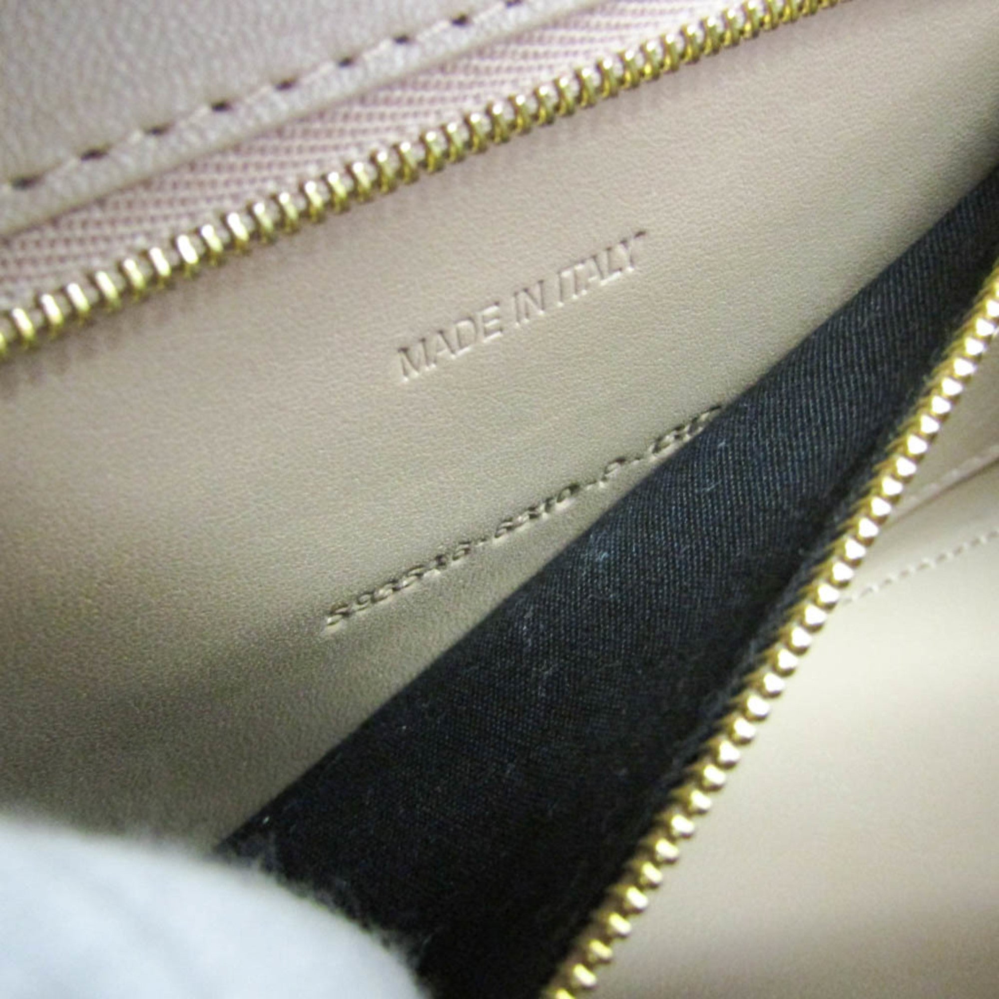 Balenciaga Hour Glass 593546 Women's Leather Handbag,Shoulder Bag Pink Beige — Like New