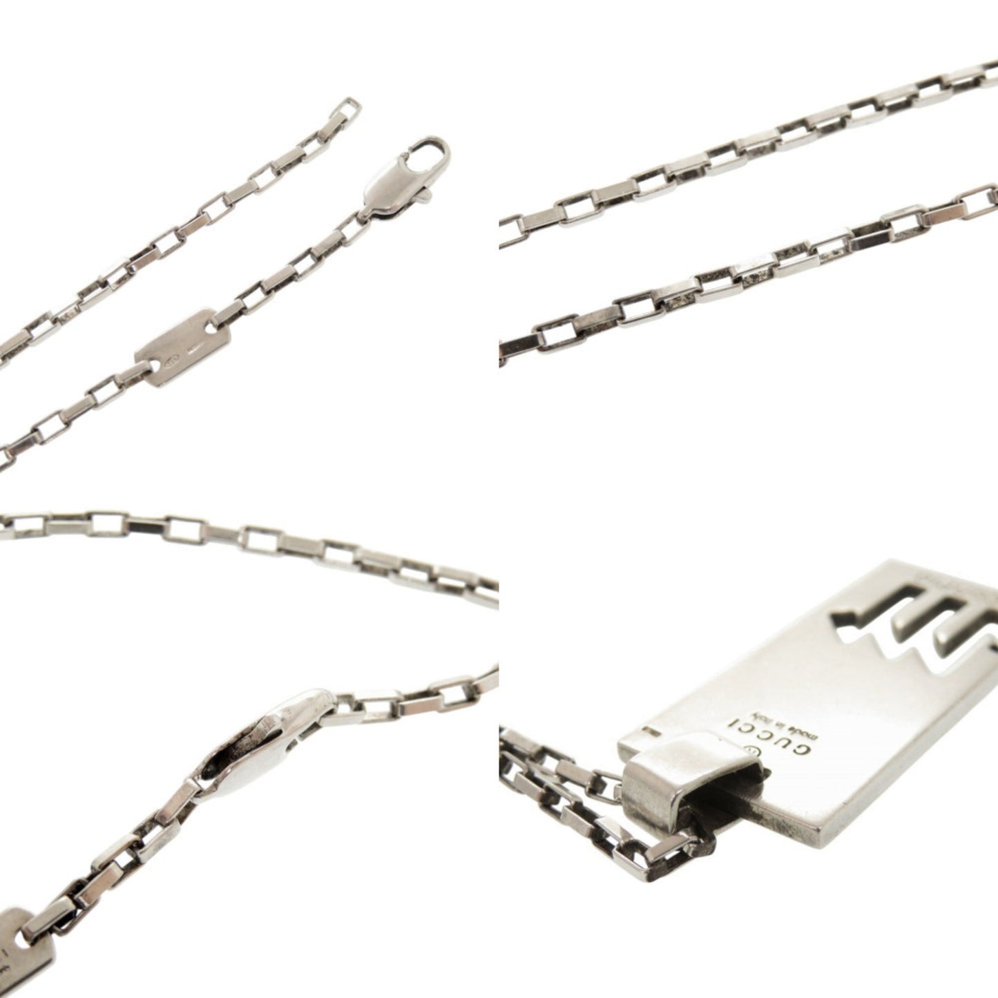 Gucci Scorpio Constellation Silver 925 Necklace Pendant 1708 GUCCI