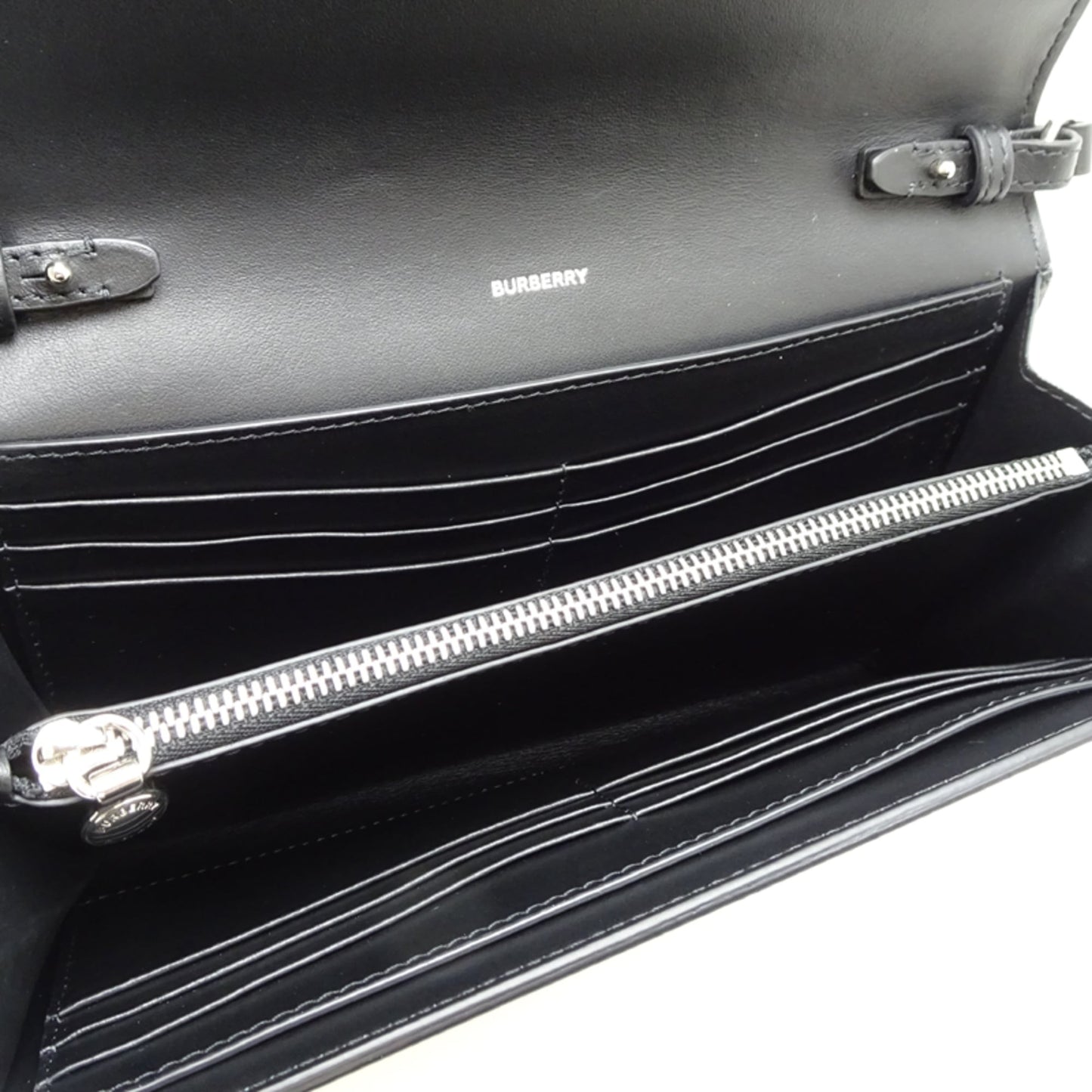 Burberry Wallet Shoulder Bag, Women's Bifold Wallet, Polyester, Beige (Burberry Check)