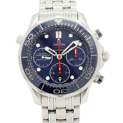 Omega Seamaster Diver 300M Co-Axial 212.30.42.50.03.001 Navy Dial Men's Watch — Good
