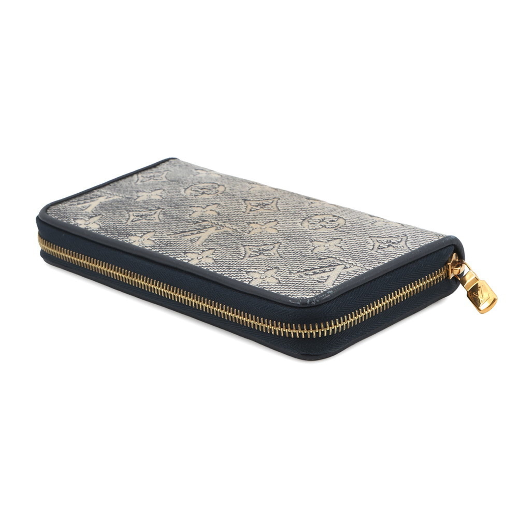 Louis Vuitton Monogram Jacquard Zippy Wallet M82468 LOUIS VUITTON