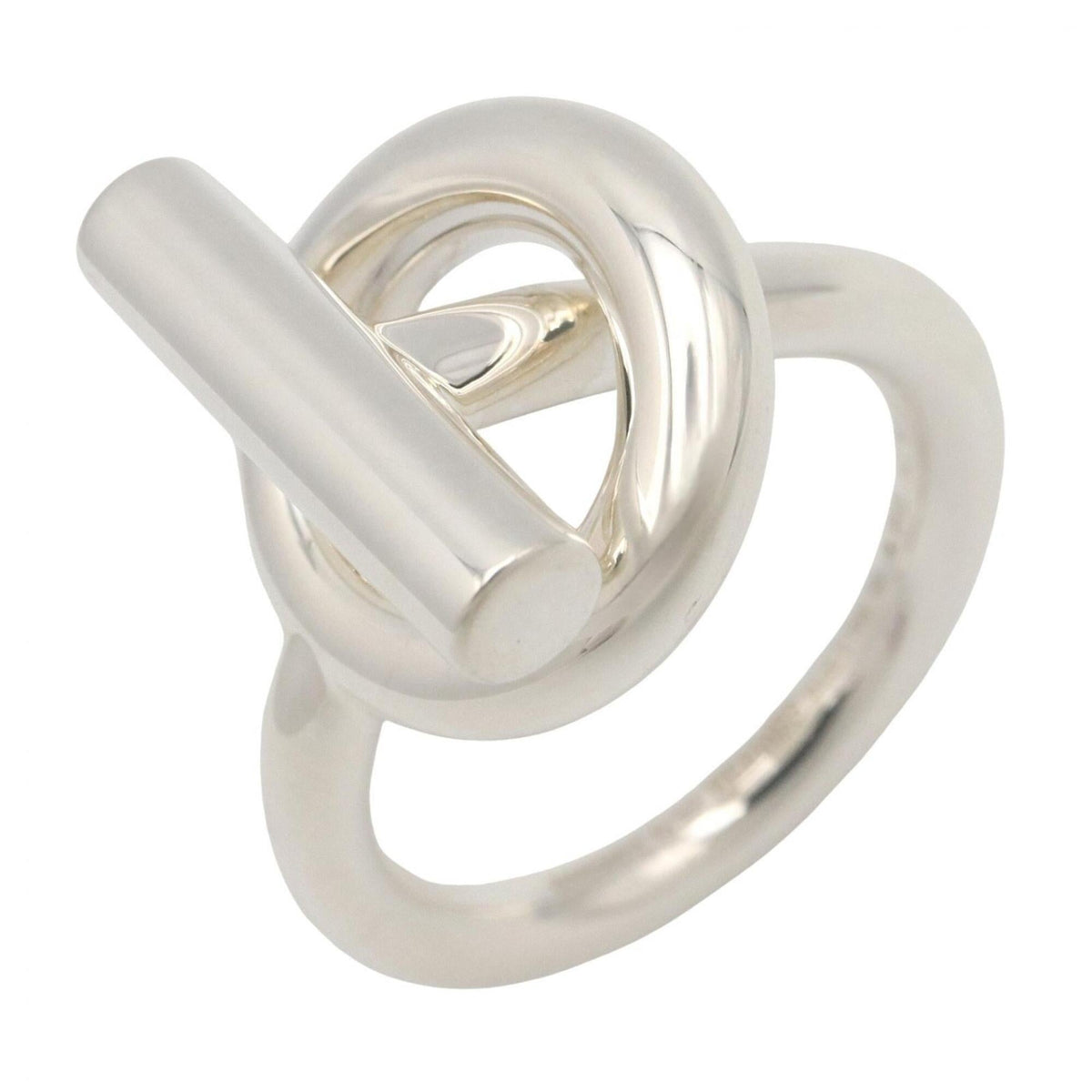 Hermes HERMES Echappé PM Ring - Ring/Finger Jewelry Sterling Silver 925 Men's/Women's Tone — Like New