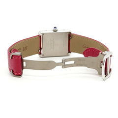 Cartier Tank Solo SM WSTA0030 Silver Dial Women's Watch — Good