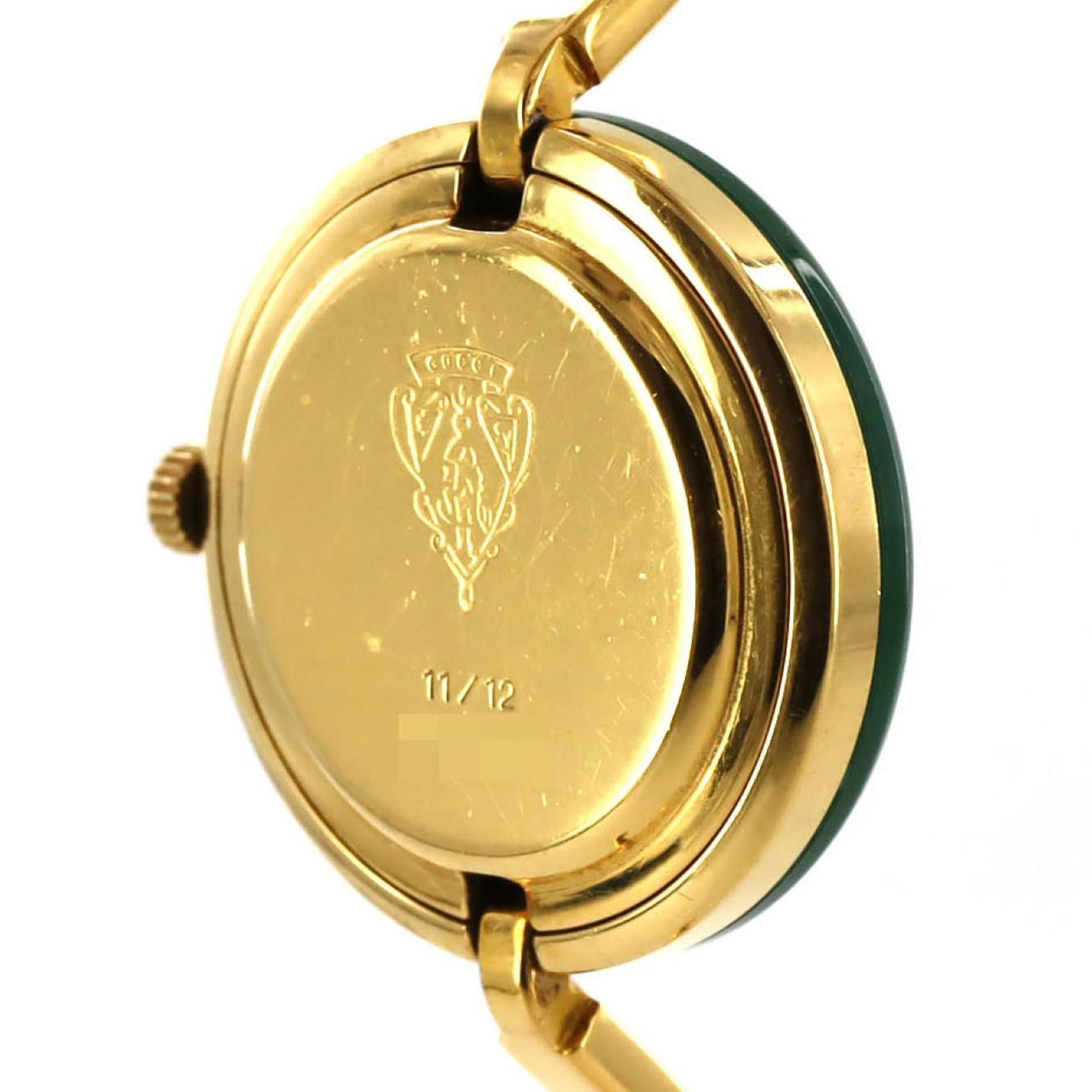 Gucci Change Ring GP M size 11 12 watch quartz — Very Good