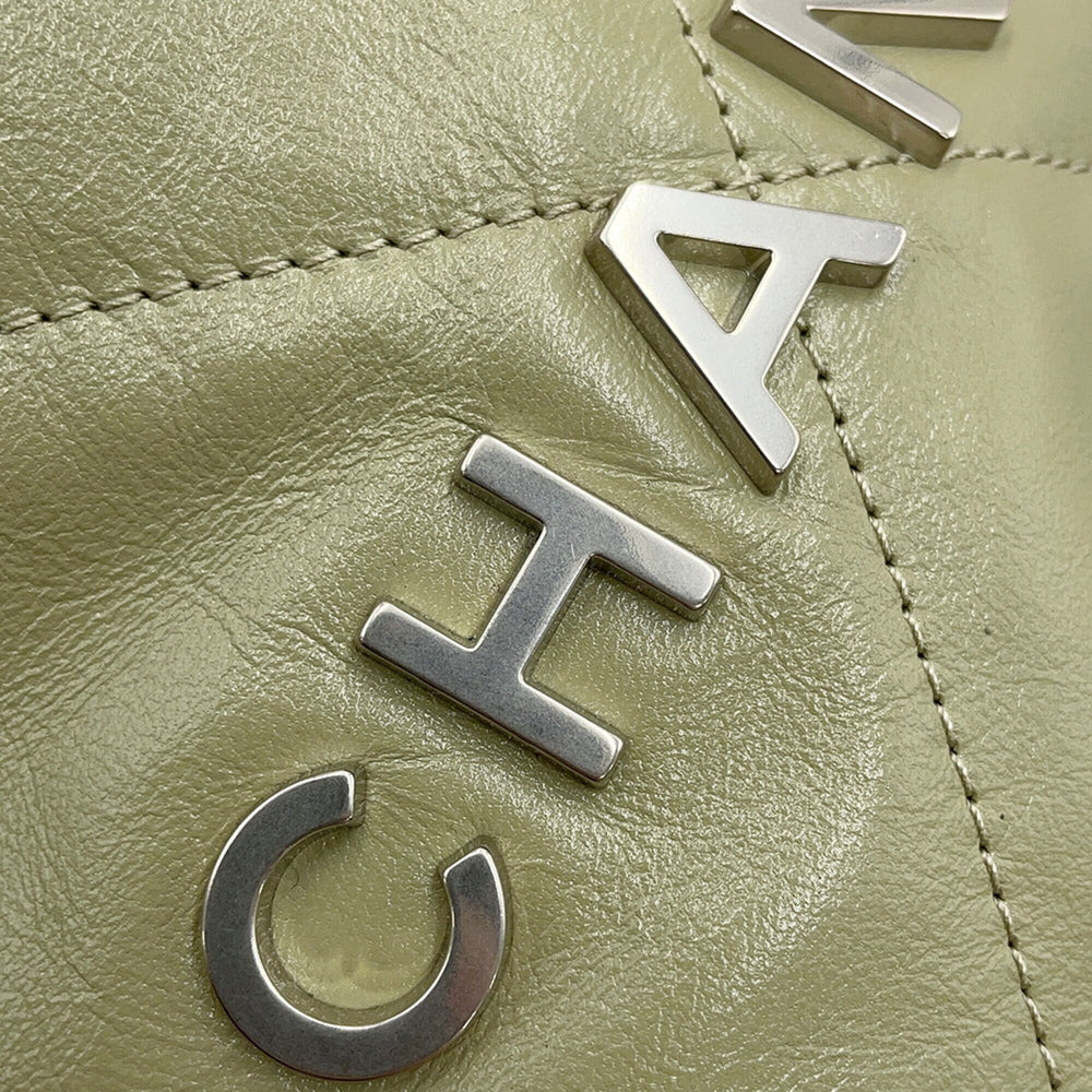 Chanel handbag CHANEL 22 Matelassé Small Shiny Calf Leather AS3260 for women — Like New