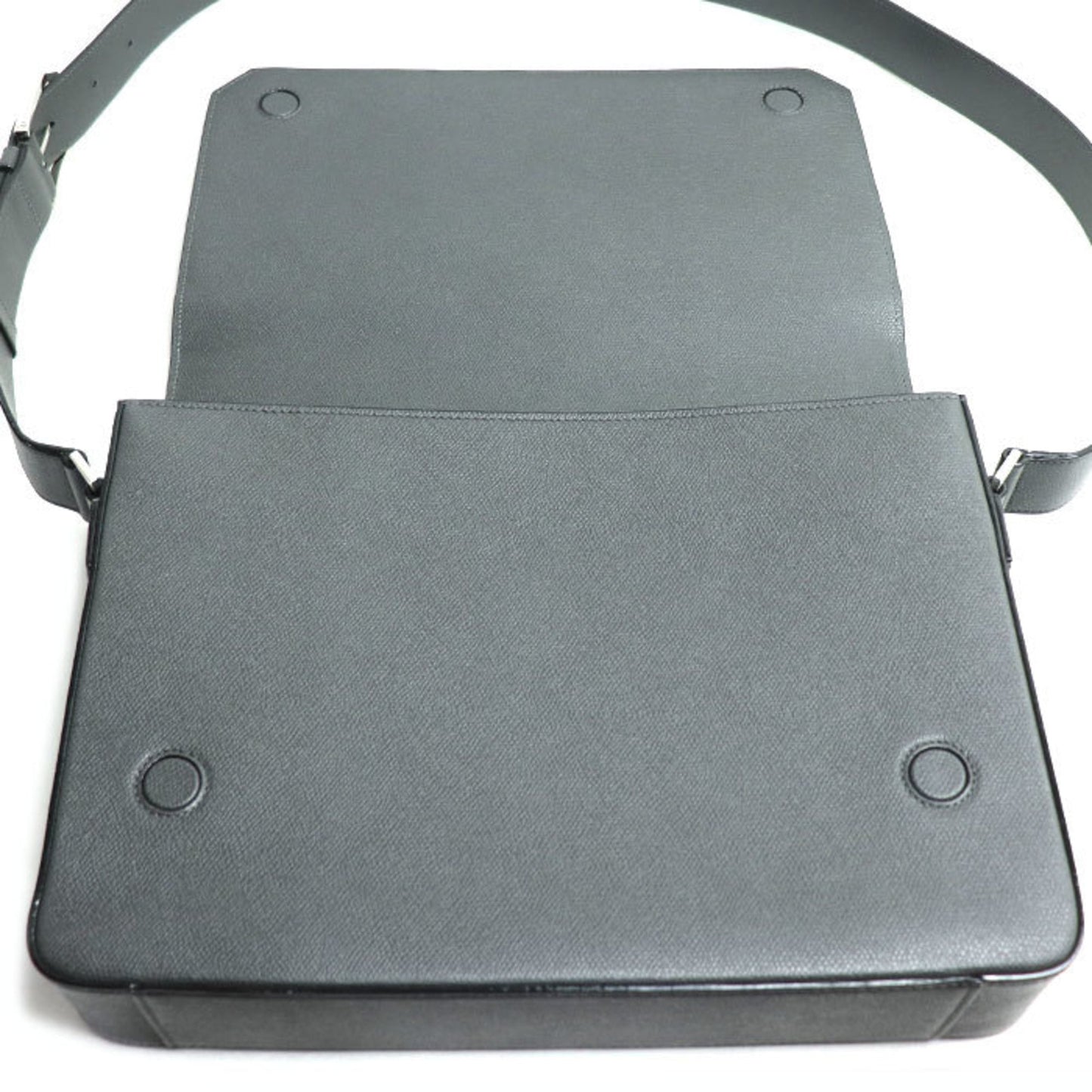 Valextra Men's Shoulder Bag, Charcoal Gray, MBVL0010028LRL99