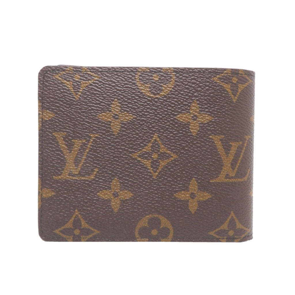 Louis Vuitton Multiple Men's Bifold Wallet M60895 Monogram Brown