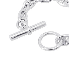 Hermes Chaine d'Ancre PM Bracelet, 14 links, SV925 silver — Like New