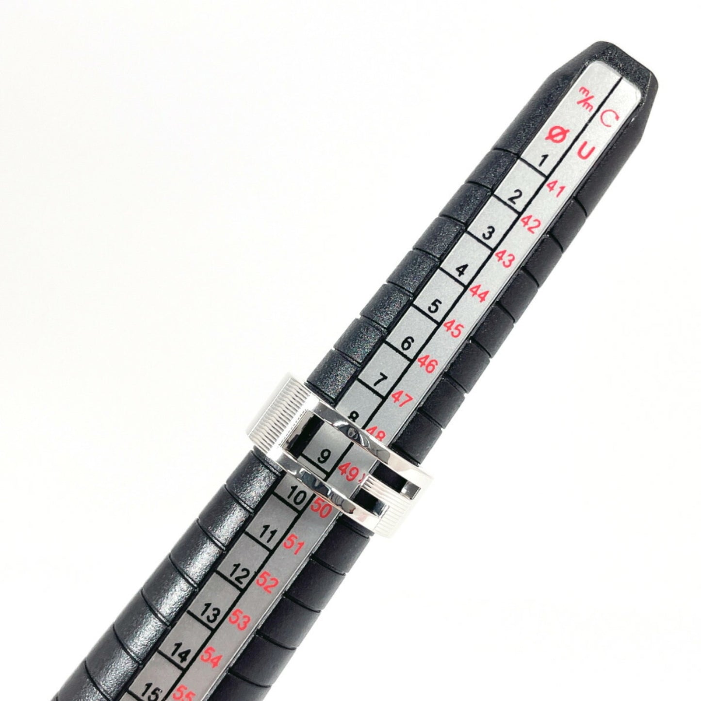 Gucci Branded Cutout G Ring/Ring Silver 925 GUCCI Women's