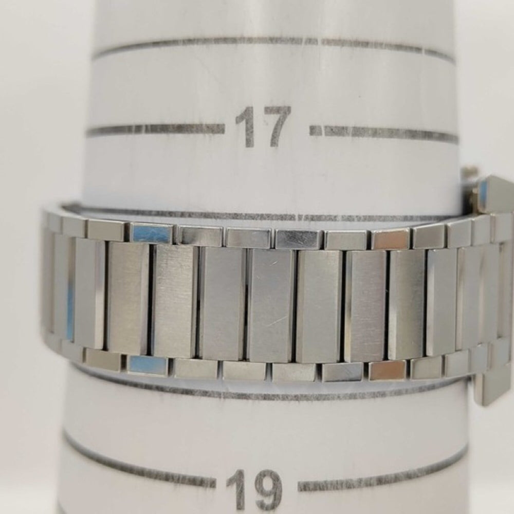 GUCCI watch 111M Blue Silver Stainless Steel Men's — Good