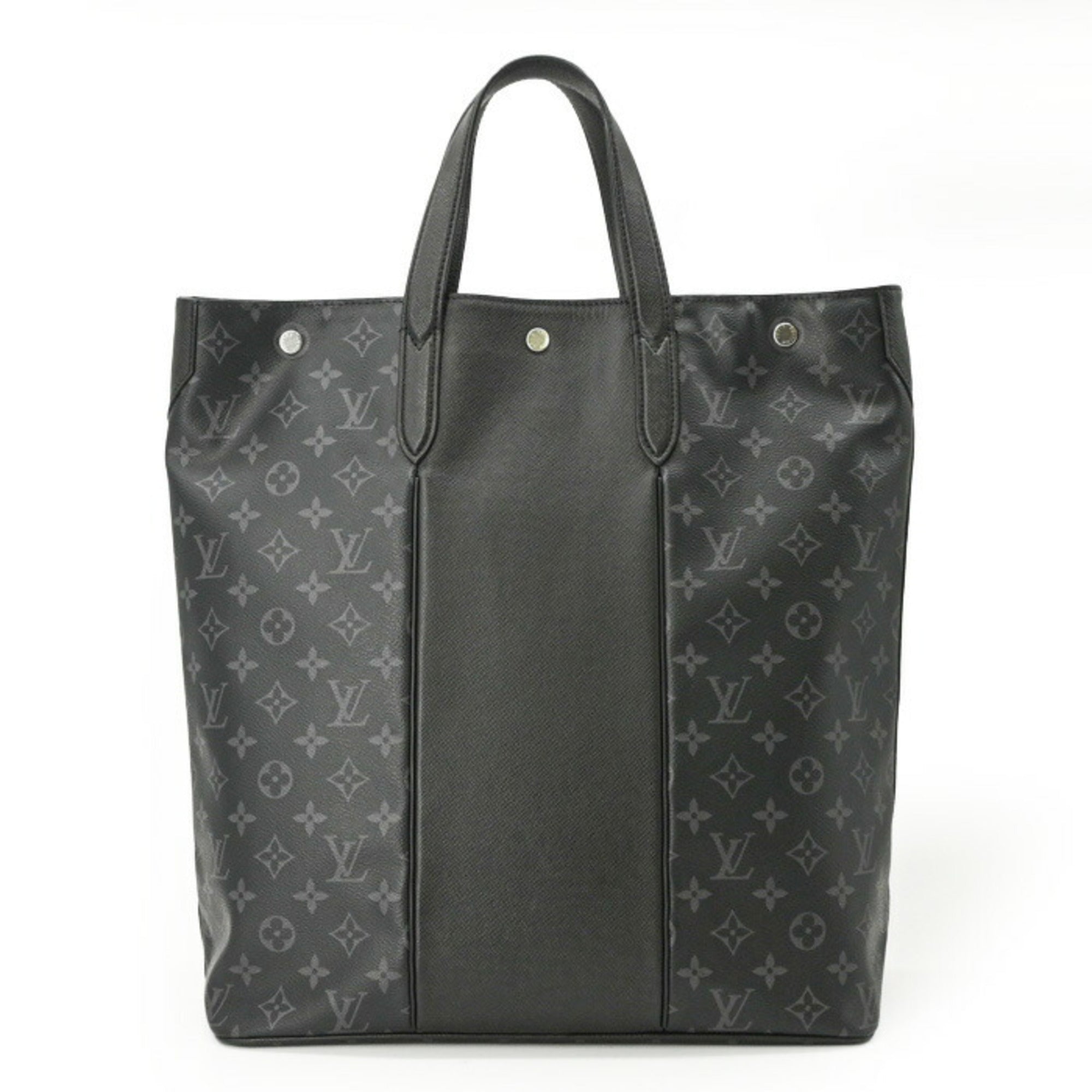 LOUIS VUITTON Louis Vuitton Taigarama Monogram City Tote Bag Handbag Noir M30431 — Like New