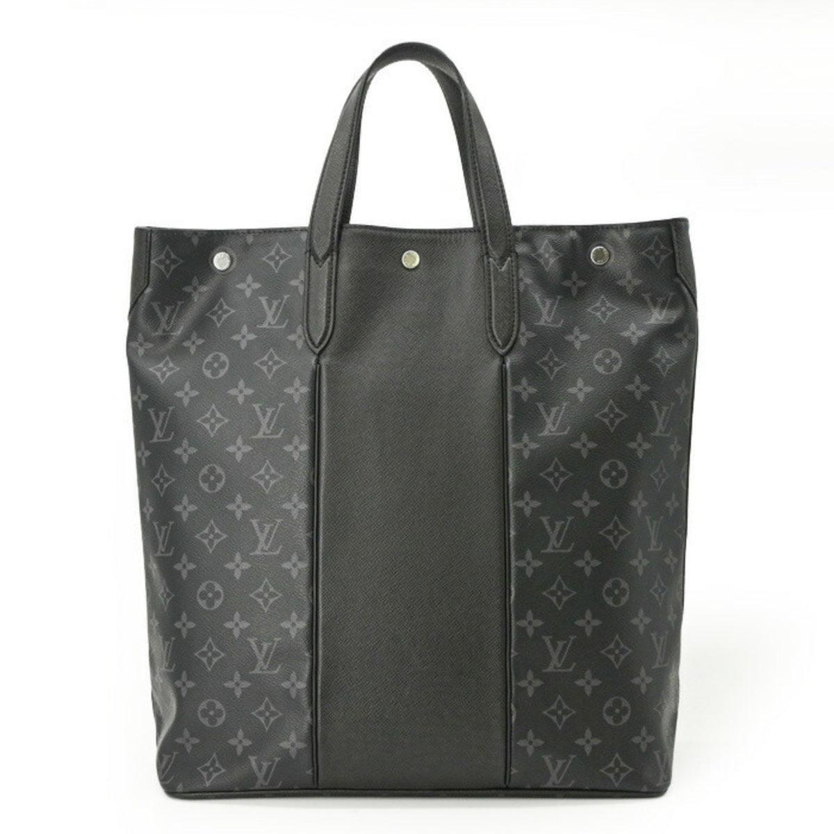 LOUIS VUITTON Louis Vuitton Taigarama Monogram City Tote Bag Handbag Noir M30431 — Like New