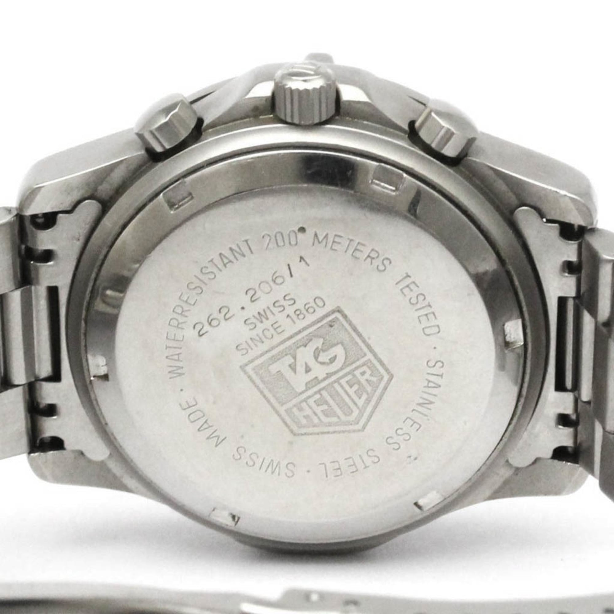 TAG HEUER 2000 Series Steel Quartz Mens Watch 262.206 1 — Good