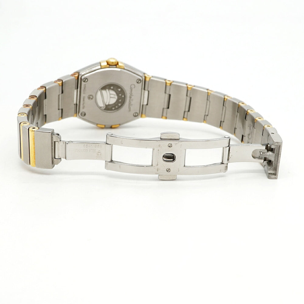 Omega Constellation Brushed Diamond 123.20.24.60.55.002 White Dial Women's Watch — Good
