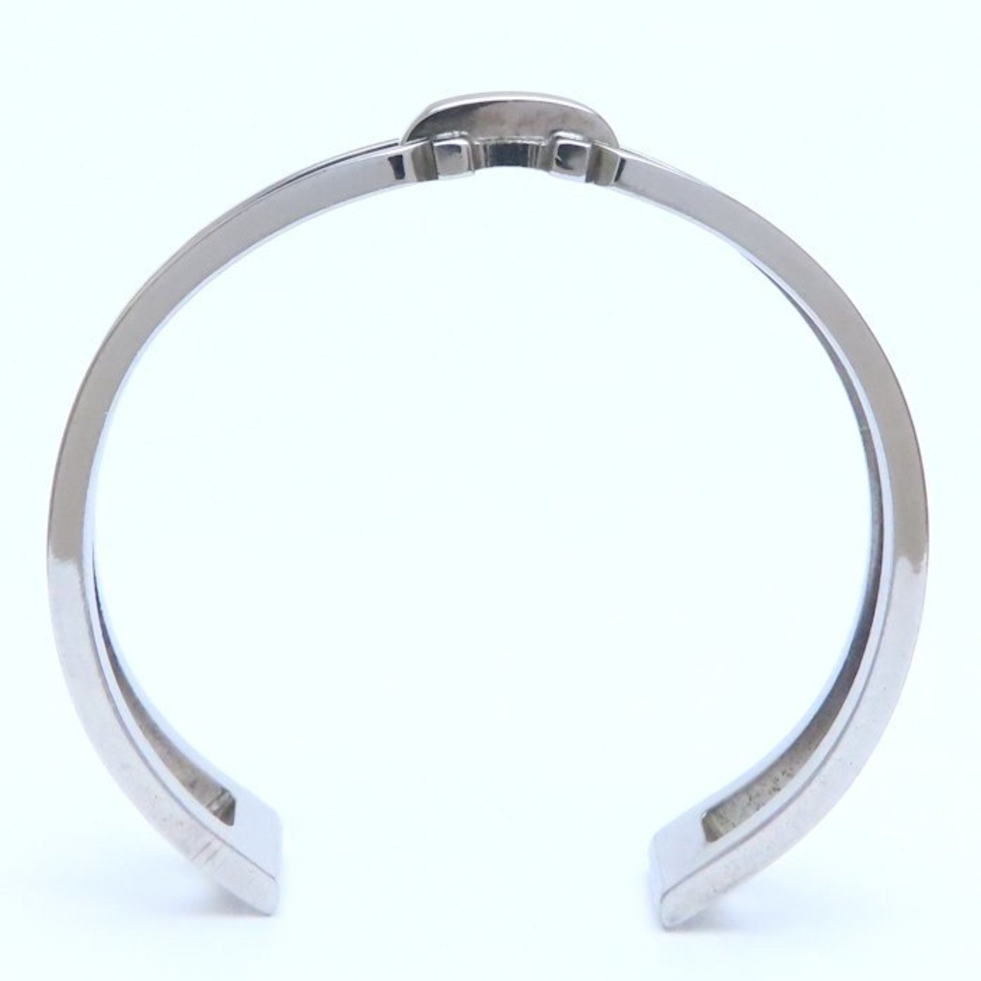 Salvatore Ferragamo Bangle, Silver Plated, Women's, 294284