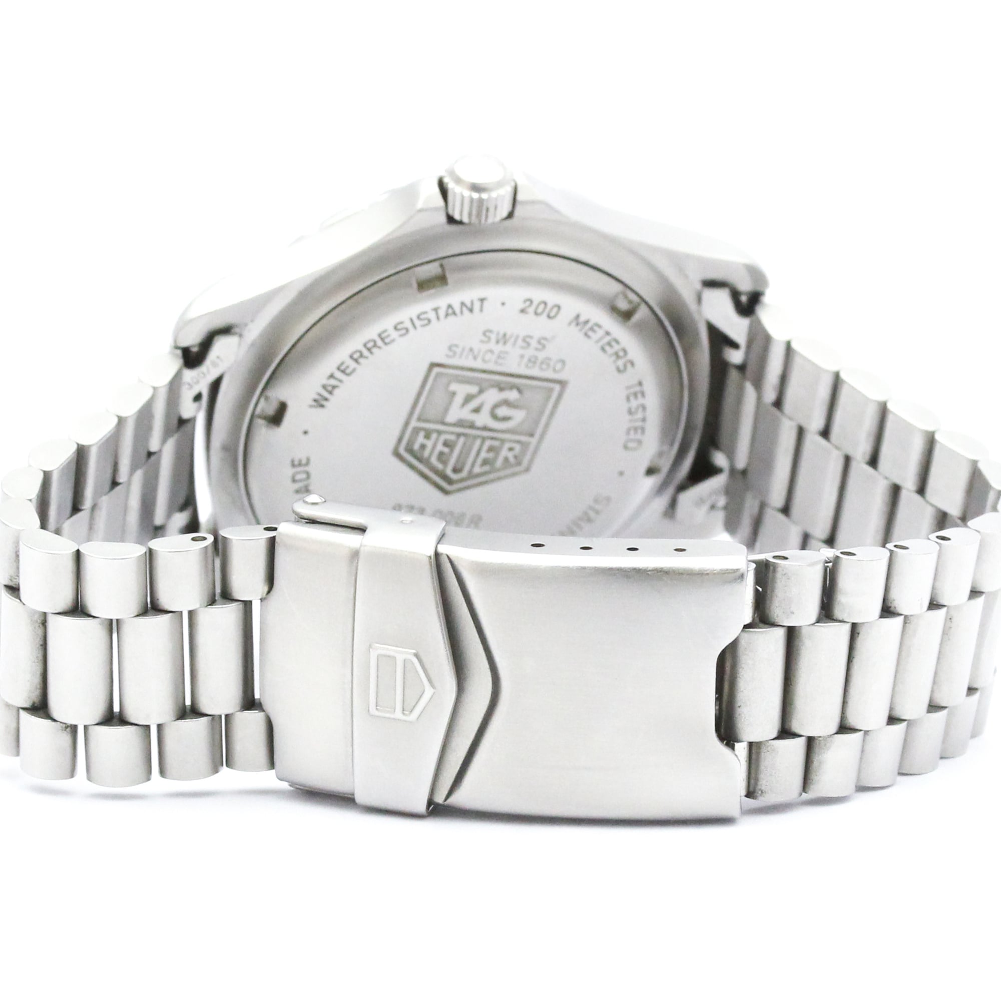 TAG HEUER Professional Chronograph Steel Quartz Mens Watch 973.006 — Good