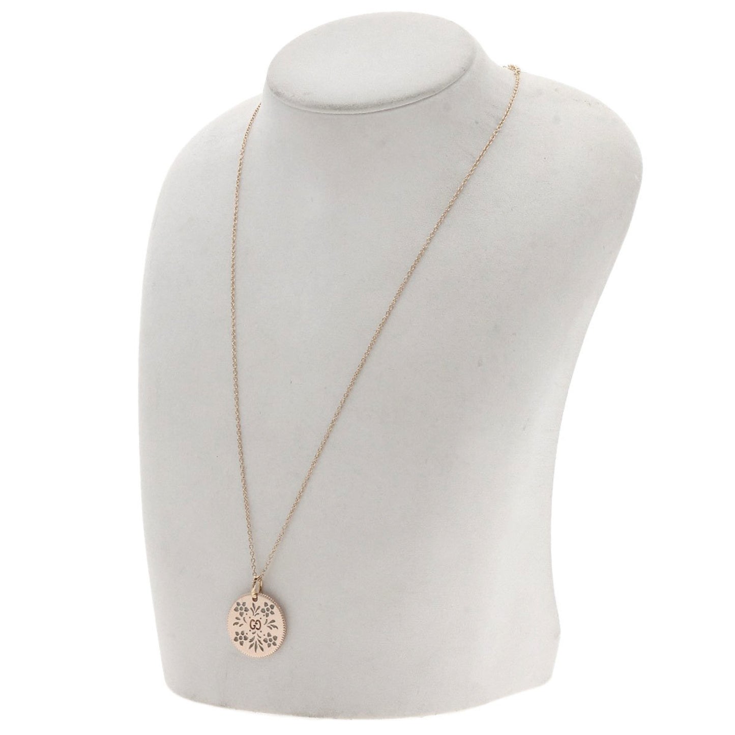 Gucci Icon Bloom Necklace 18K Pink Gold Women's GUCCI