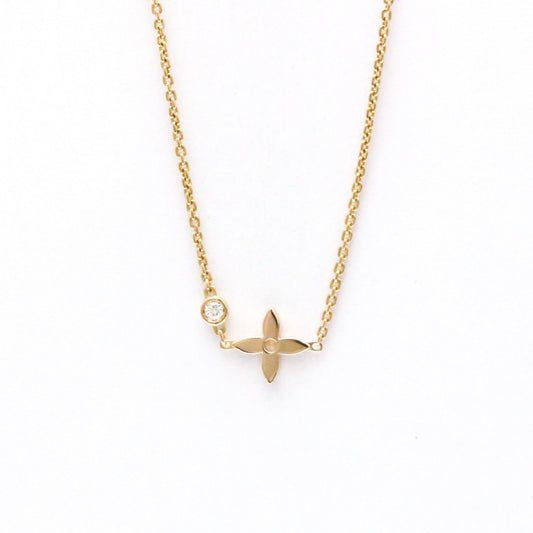 Louis Vuitton Pendant Monogram Idylle Q93281 Pink Gold (18K) Diamond Men,Women Fashion Pendant Necklace (Pink Gold)