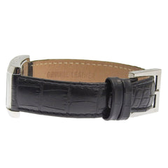 Fendi Olologi 7000L Stainless Steel x Leather Quartz Analog Watch with White Dial - Women's — Very Good