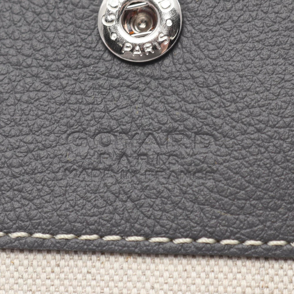 Goyard Saint Louis PM Tote Bag, Coated Canvas and Leather, Women's, Gray White