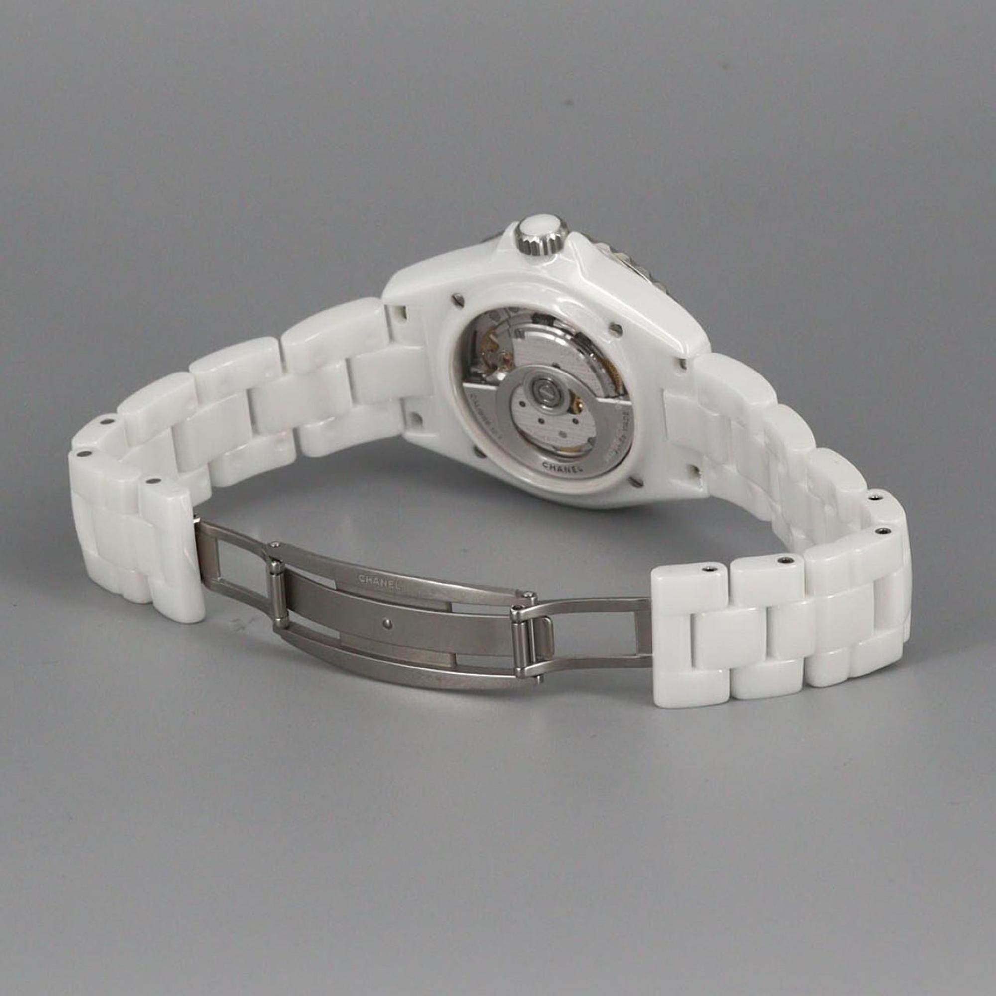 Chanel J12 Phantom Caliber 12.1 38mm Ceramic Automatic Watch H6186 — Very Good