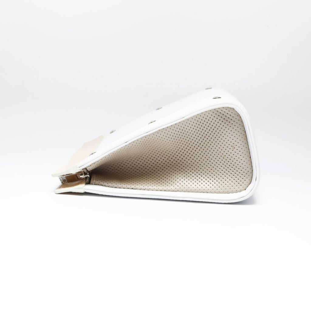 LOEWE Leather Pouch White