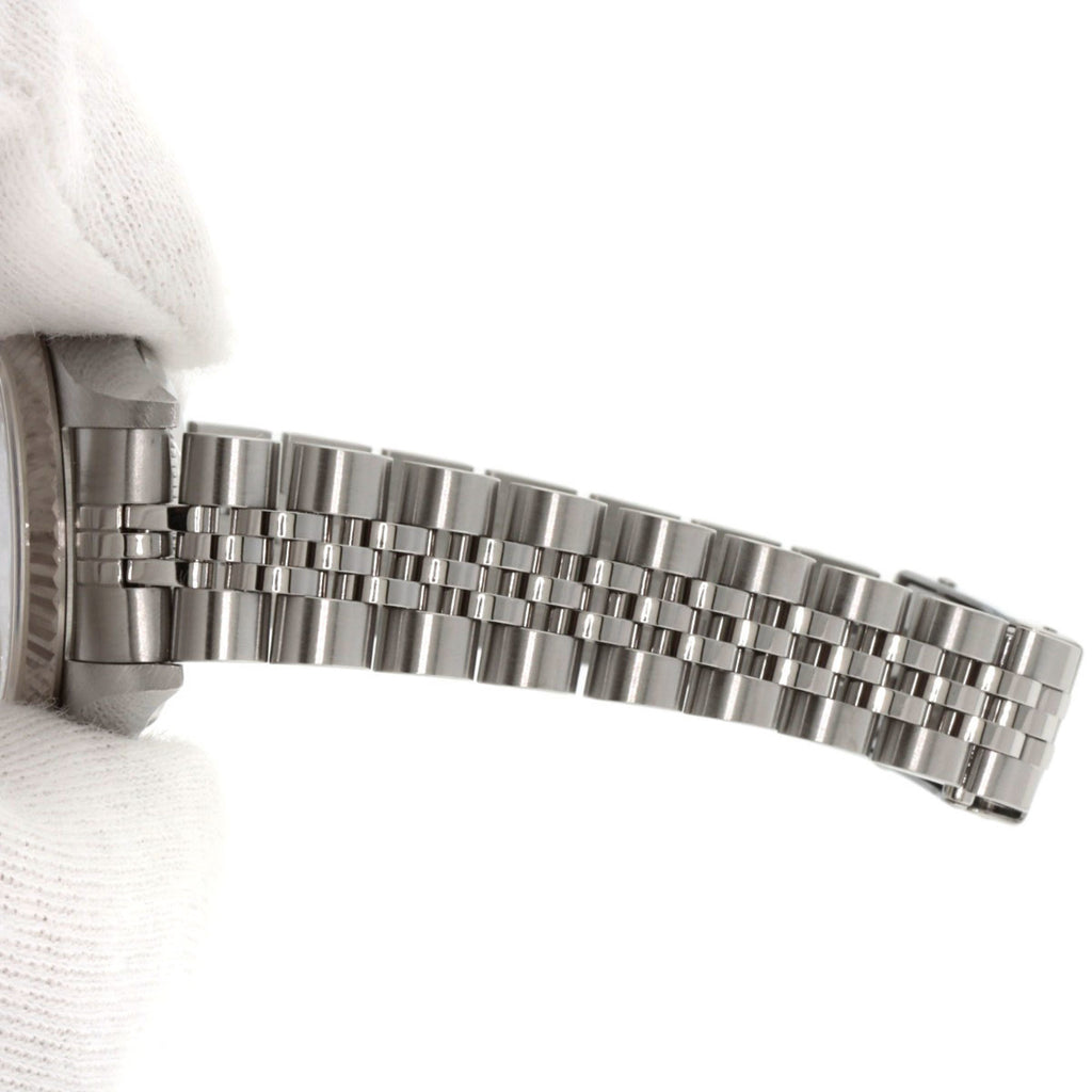 Rolex 79174G Datejust 10P Diamond Watch in Stainless Steel SS 18K White Gold for Women