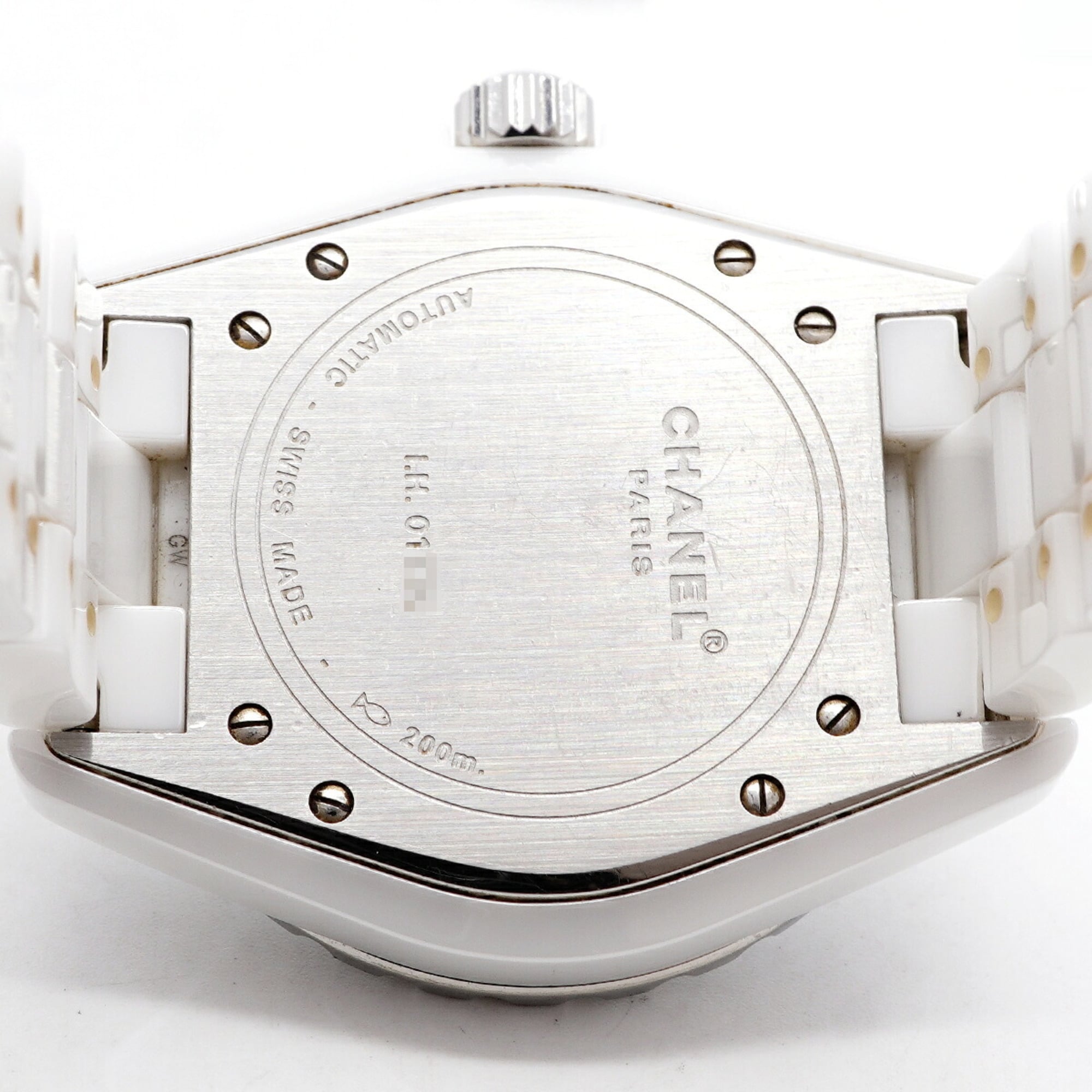 Chanel J12 H0970 White Dial Men's Watch — Good