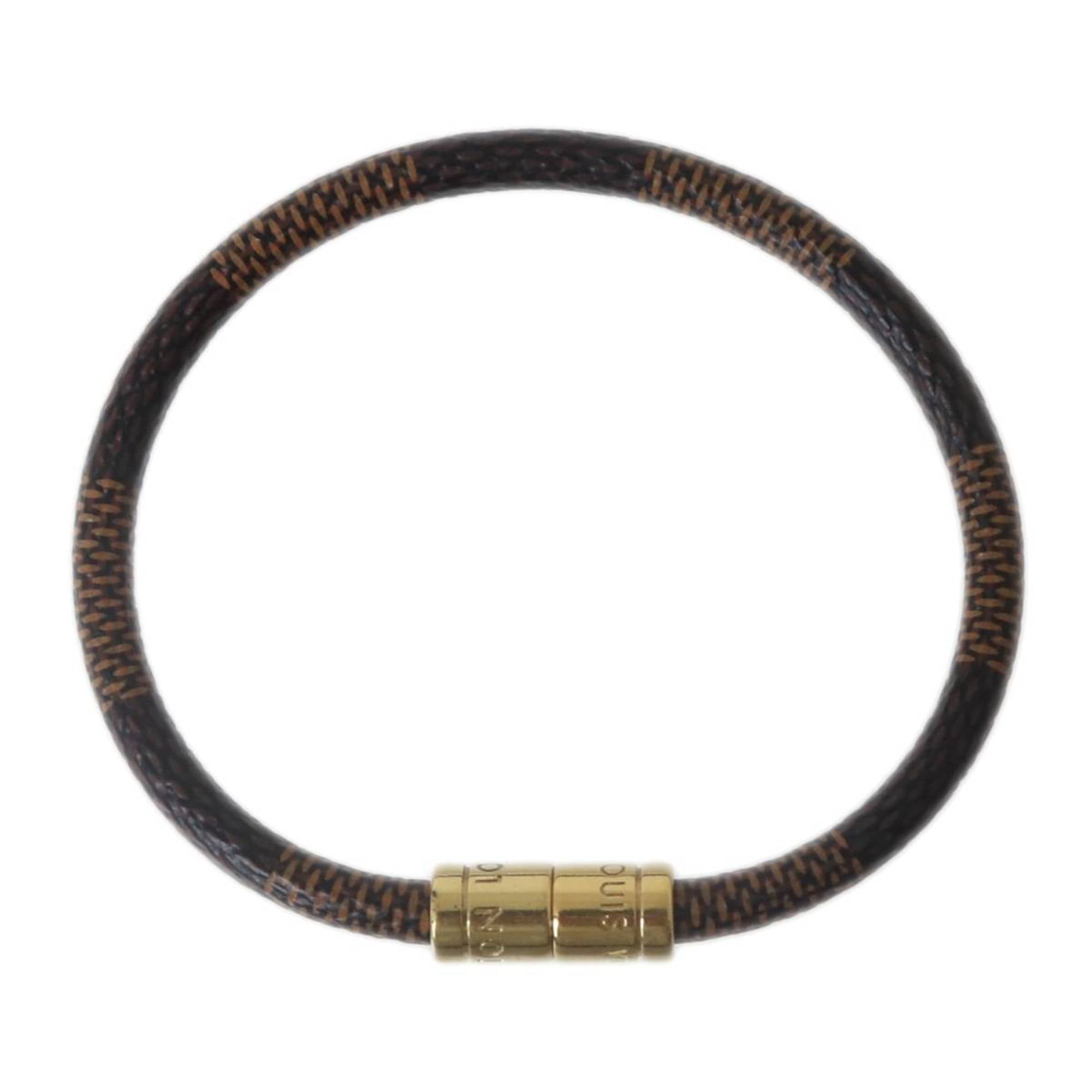 LOUIS VUITTON Louis Vuitton Keep It Bracelet Damier Ebene M6139F