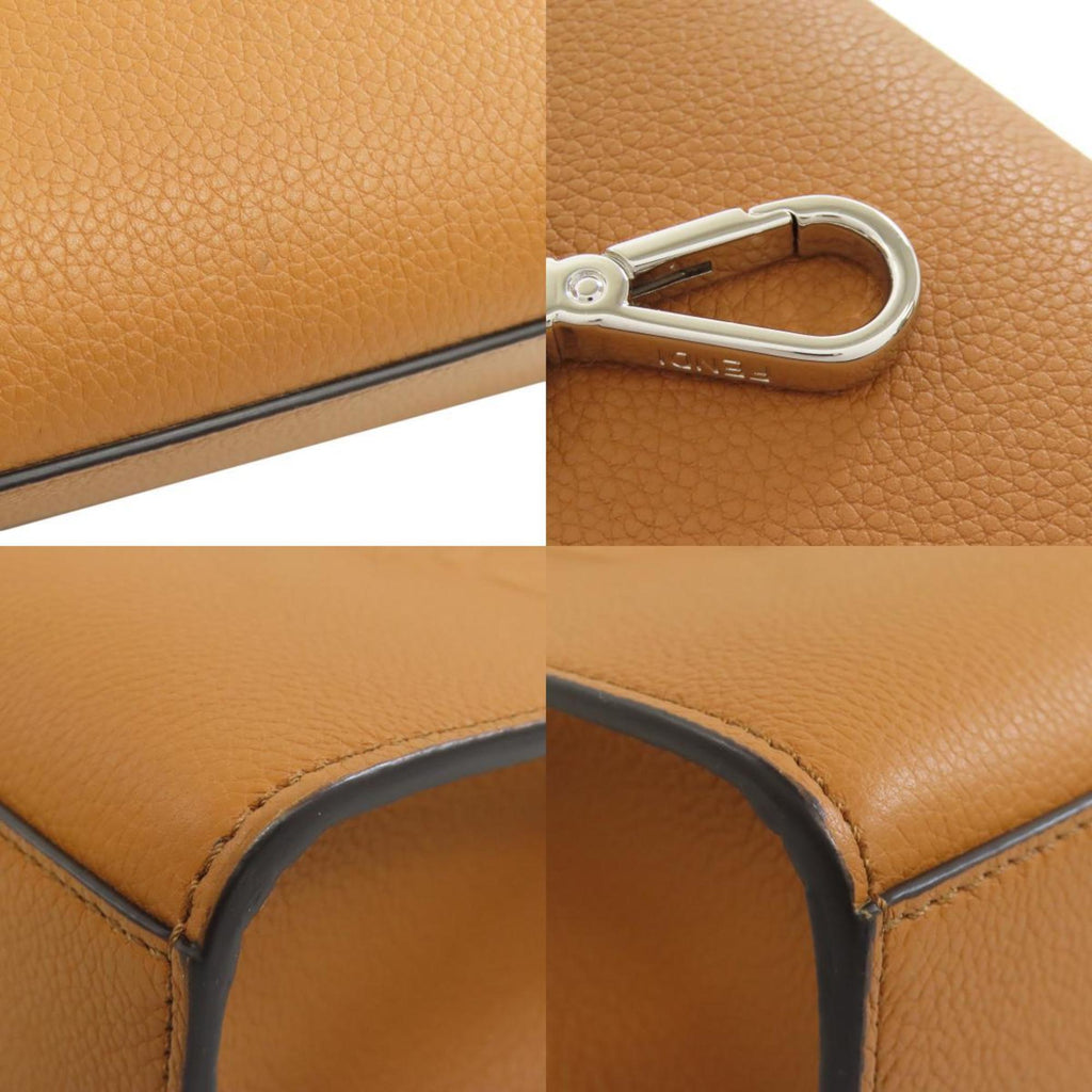 FENDI GoTo Shopper Small Handbag Calf Leather Women's