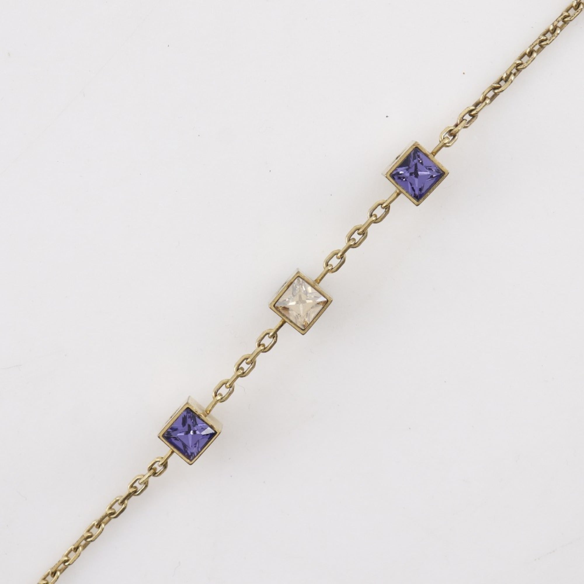 Louis Vuitton Gambling Bracelet M65209 Gold Plated OB0113 Approx. 12.5g Women's Rubbed Bra