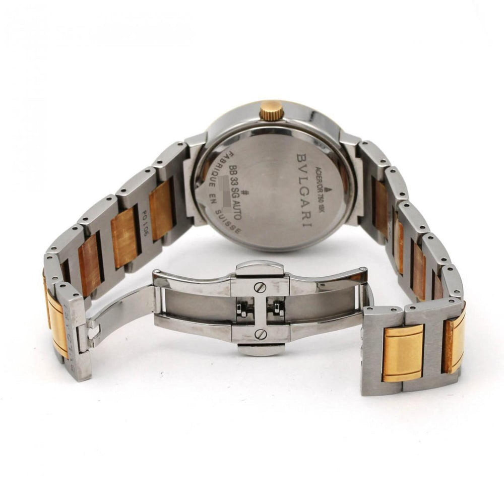 Bulgari Combination BB33SGAUTO BB33WSGD AT SSxYG Automatic Watch — Good