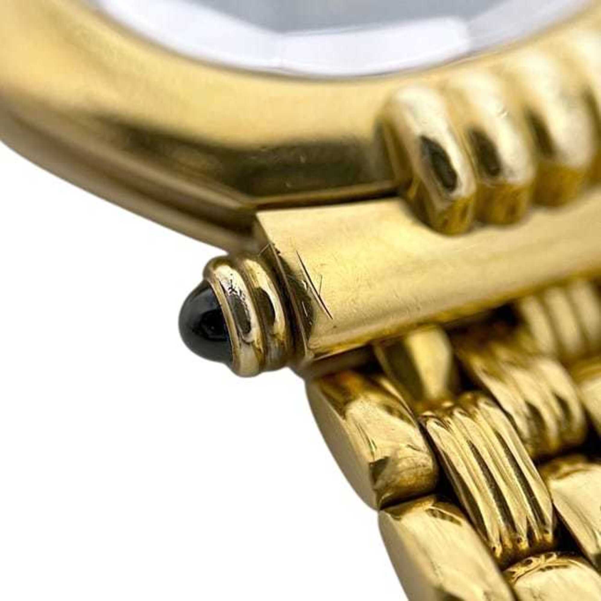 Christian Dior Swing Dress Watch Navy Gold 64151 Women's Stainless Steel Quartz 657*** — Very Good