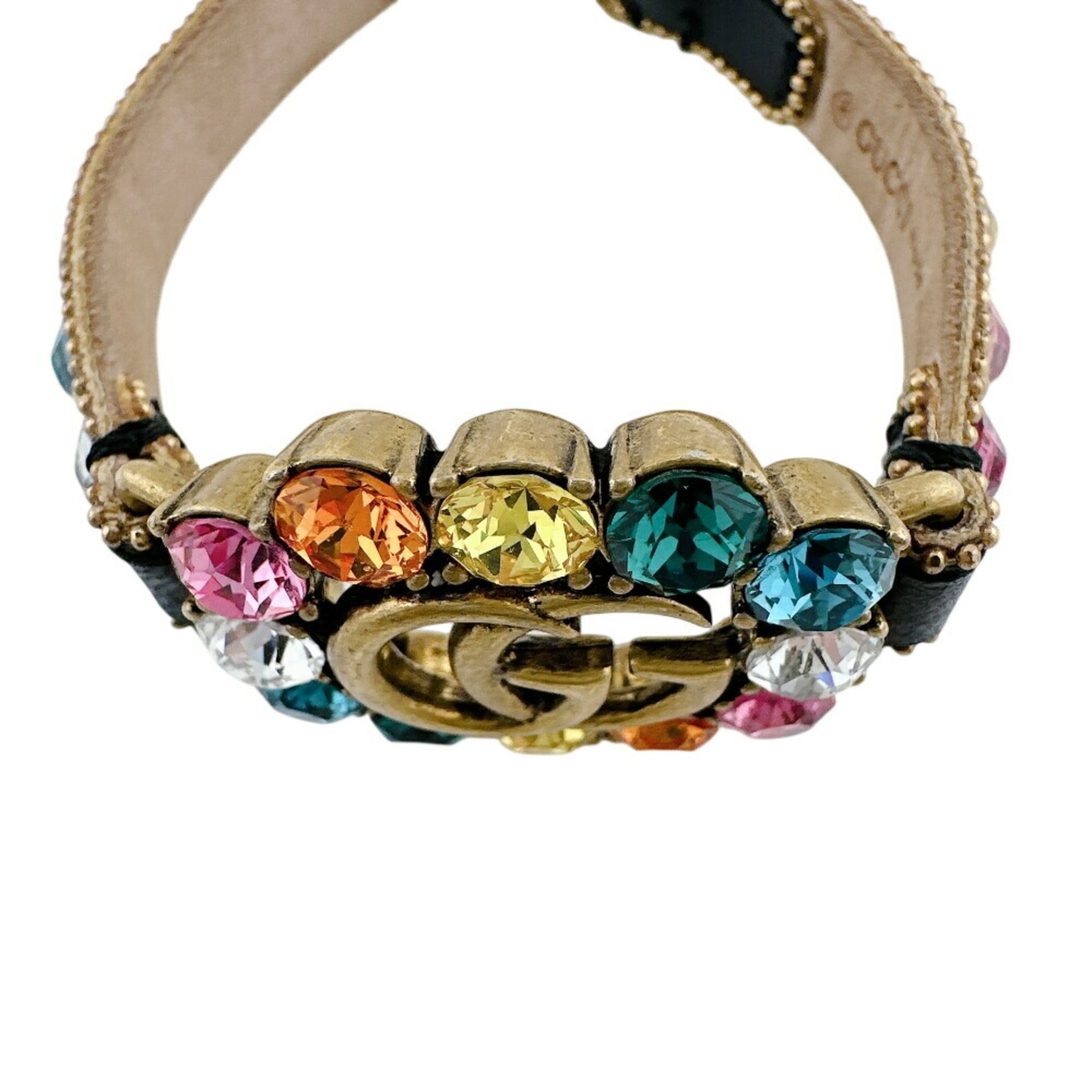 GUCCI GG Crystal Bracelet Multicolor Women's