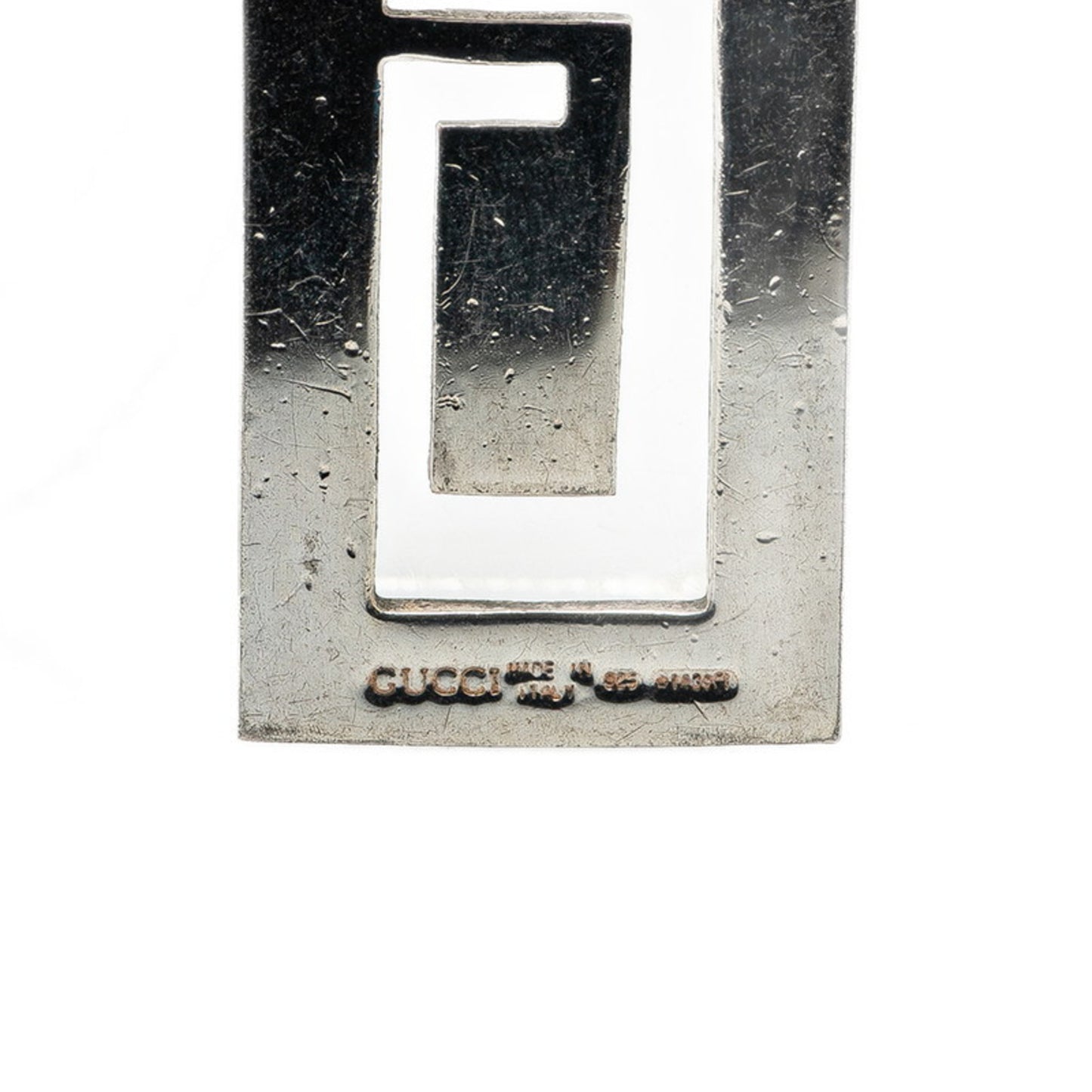 Gucci Cutout G Necklace SV925 Silver Women's GUCCI