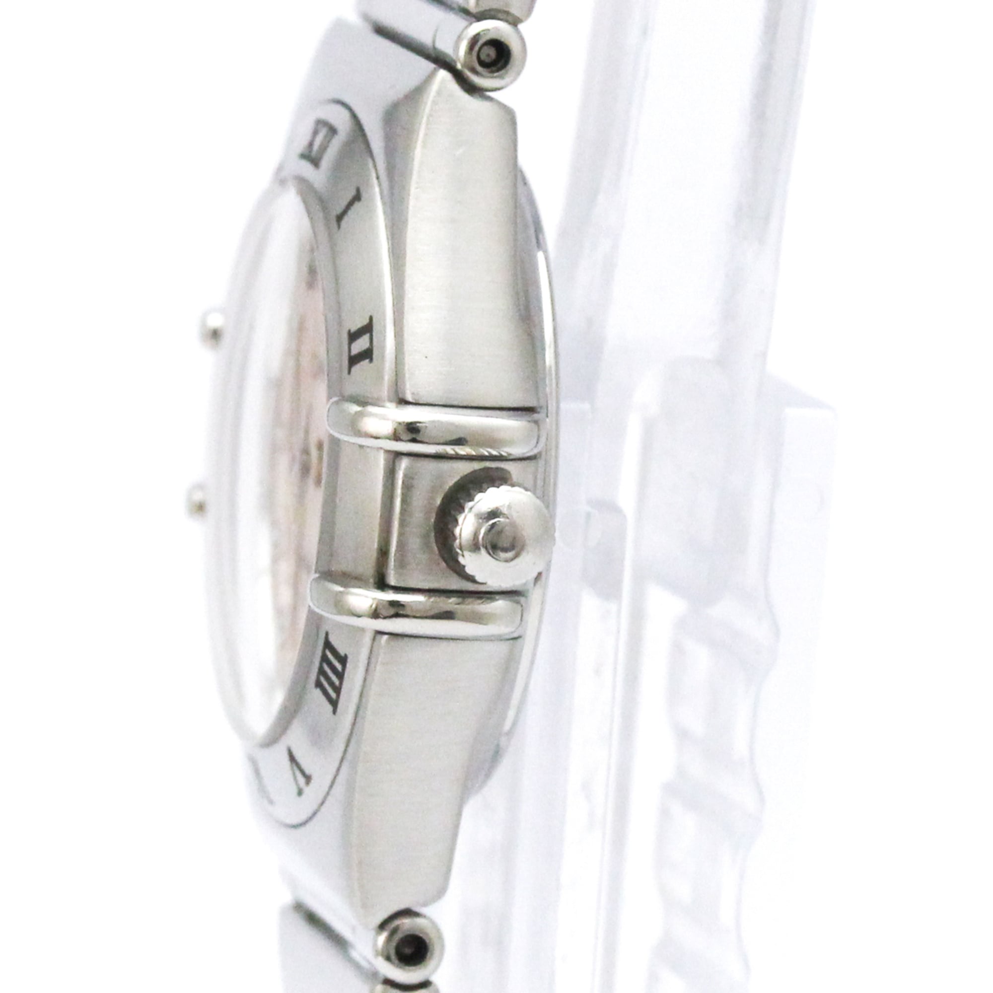 OMEGA Constellation Diamond Pink MOP Dial Quartz Watch 1562.65 Polished — Very Good